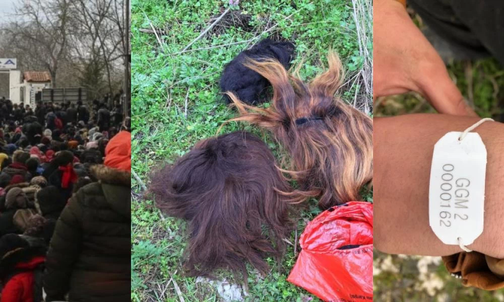 Έβρος: Τούρκοι δίνουν περούκες και μαρκάρουν μετανάστες - Εικόνες